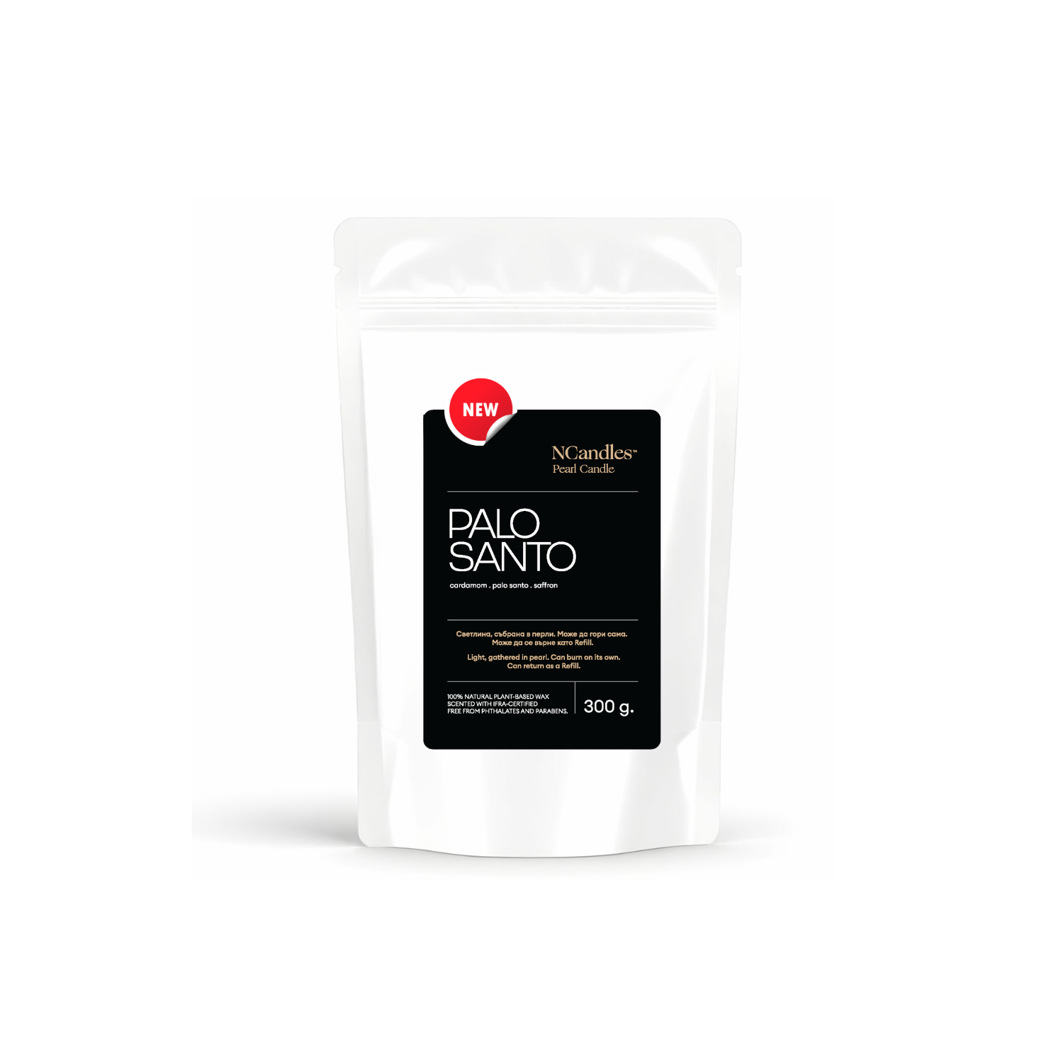 PALO SANTO PEARL CANDLE | REFILL - 300G