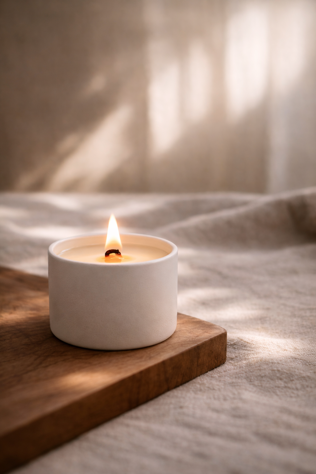 luxury scented candles made from natural wax