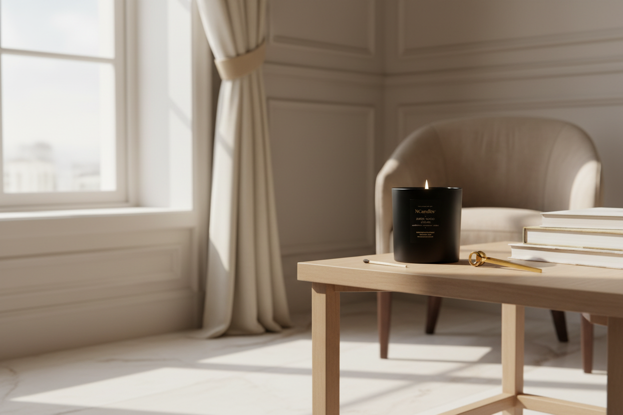 AMBER WOOD ALLURE | 3-WICK CANDLE - 740 g.